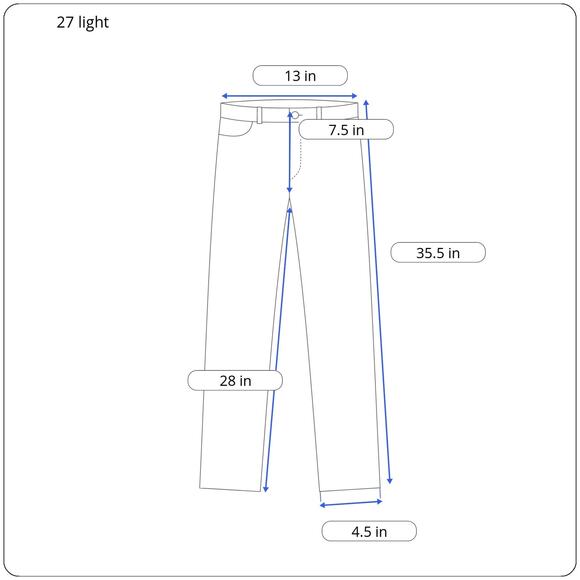 True Love Skinny Jeans Womens Size 27 Light Blue Denim Low Rise Cotton BLEMISH - Picture 7 of 7